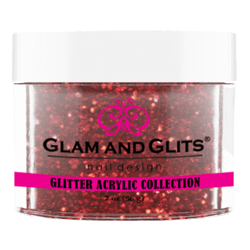 Glam And Glits - Glitter Acrylic (2oz) - 23 FIRE RED