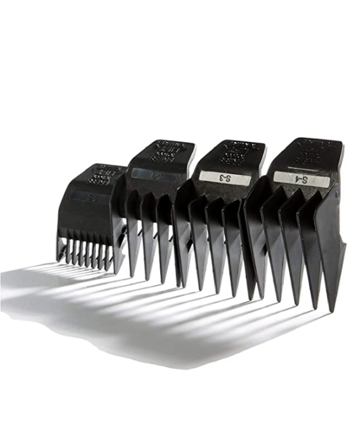 Wahl 4-Pack Peanut Cutting Guides, Black WA53163