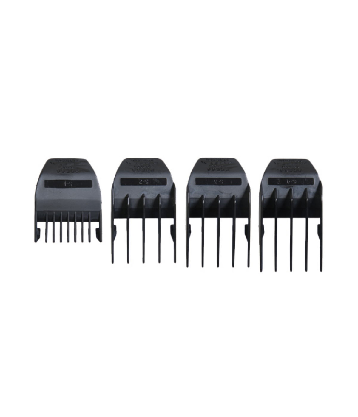 Wahl 4-Pack Peanut Cutting Guides, Black WA53163