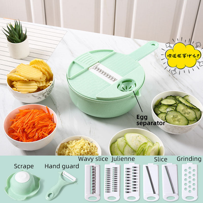 New Multifunctional Vegetable Cutter Slicer Potato Peeler Carrot Onion Grater with Strainer Kitchen Accessories Tools