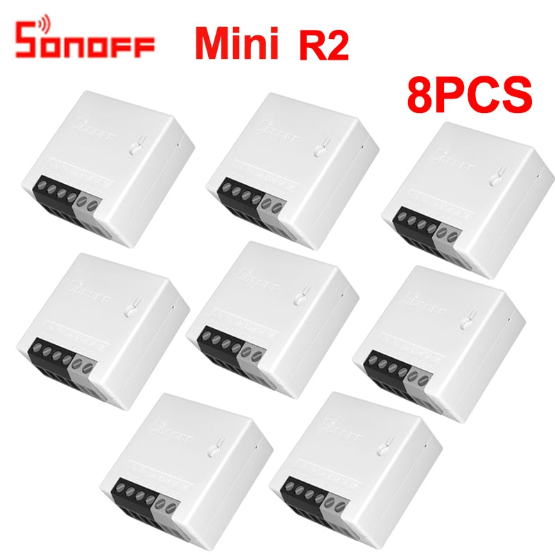 Sonoff Mini R2/Basic DIY Smart Switch Small Ewelink Remote Control Wifi Switch Support An External Work with Alexa Google Home