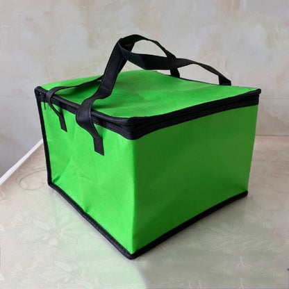 Insulated Thermal Cooler Bag Cool Lunch Foods Drink Boxes Drink Storage Big Square Chilled Bags Zip Picnic Tin Foil Food Bags