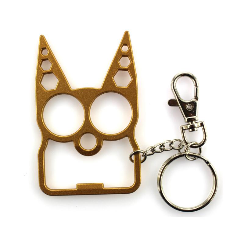 Multifunction Cute Cat Outdoor Tools Opener Screwdriver Keychain Outdoor Gadgets Zinc Alloy Bottle Opener Camping Travel Tools