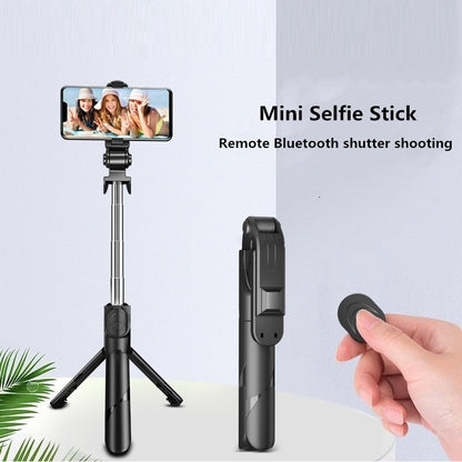 2021 NEW Bluetooth Wireless Selfie Stick Mini Tripod Extendable Monopod with fill light Remote shutter For IOS Android phone