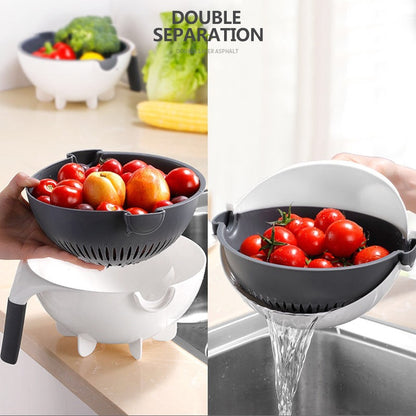 New Multifunctional Vegetable Cutter Slicer Potato Peeler Carrot Onion Grater with Strainer Kitchen Accessories Tools