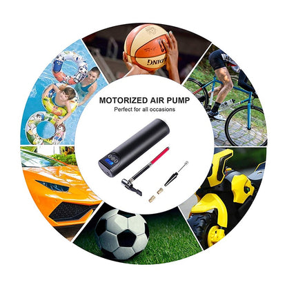 12V 150PSI Rechargeable Air Pump Tire Inflator Cordless Portable Compressor Digital Car Tire Pump for Car Bicycle Tires Balls