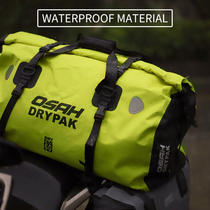 Waterproof Motorcycle Rear Tail Bag Travel Dry Bag OSAH DRYPAK Moto 40/60Liter Motorbike Luggage Backpack Motorcycle Seat Bag