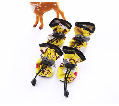 Pet Dog shoes Waterproof chihuahua Anti-slip boots zapatos para perro puppy cat socks botas sapato para cachorro chaussure chien