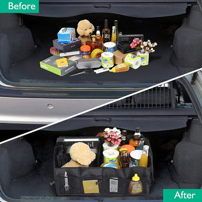 Car Trunk Organizer Eco-Friendly Super Strong &amp; Durable Collapsible Cargo Storage Box For Auto Trucks SUV Trunk Box / Box