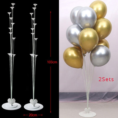 Balloon Arch Adjustable Balloon Arch Stand Kit for Birthday Decorations Baby Shower Balloons Accessories Wedding Decor Globos