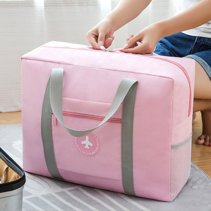 New Women Trolley Case Boarding Bag Large Capacity Folding Travel Bag Organizer Clothing Storage Bag Abroad Luggage Sorting Bag