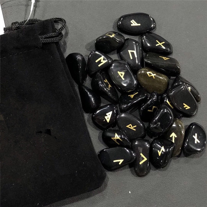 Natural Rrose Crystal Rune Blacks Stone Irregular Divination Fortune-telling Healing Meditation Gift Collection