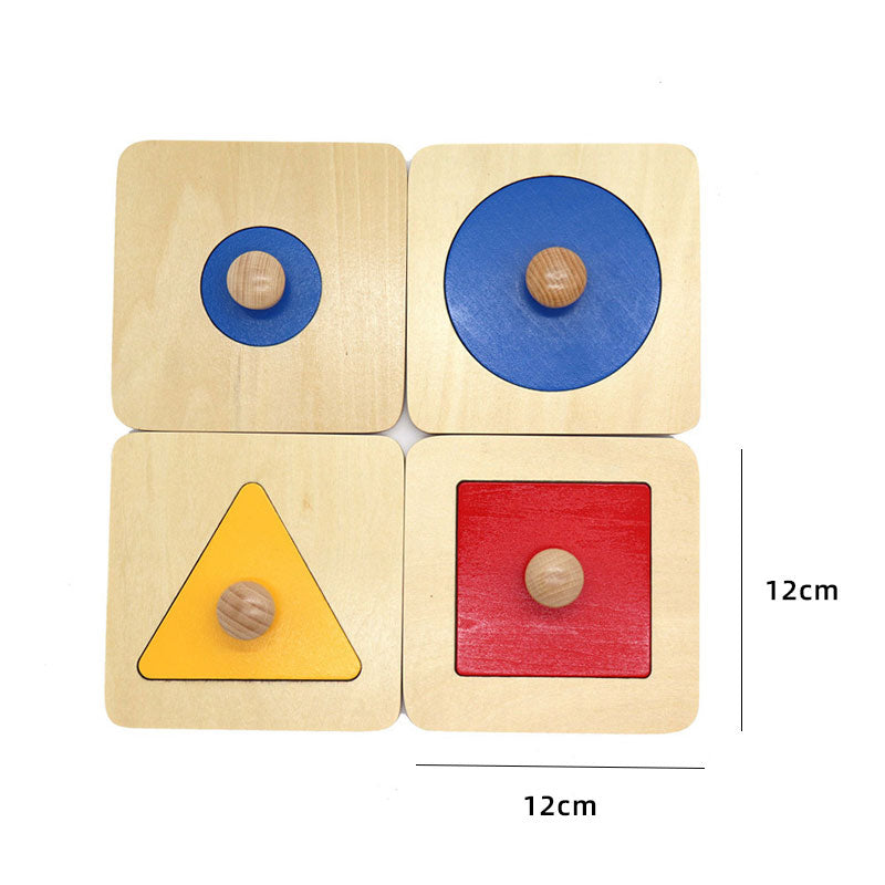 Montessori Games Baby Toys for Children Educational Wooden Toys Box Wood Products Kids Sensory Toys Infants Boxes Birthday Gift