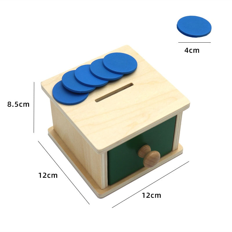 Montessori Games Baby Toys for Children Educational Wooden Toys Box Wood Products Kids Sensory Toys Infants Boxes Birthday Gift