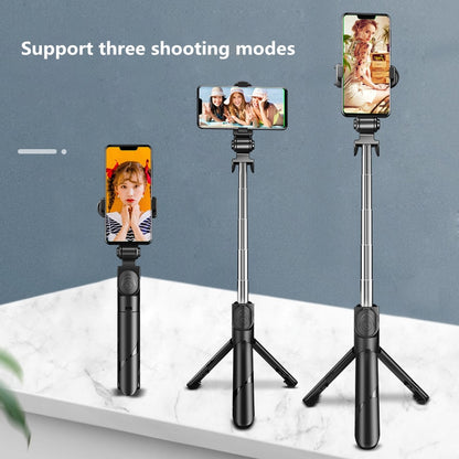 2021 NEW Bluetooth Wireless Selfie Stick Mini Tripod Extendable Monopod with fill light Remote shutter For IOS Android phone