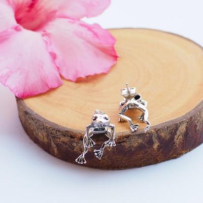 Frog Earrings Childlike Women Earrings Kawaii Frog Earring Animal Party Jewelry for Women