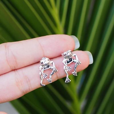 Frog Earrings Childlike Women Earrings Kawaii Frog Earring Animal Party Jewelry for Women