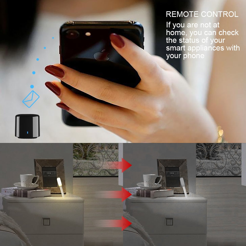 Promotion WIFI IR RF Remote Controller Broadlink RM4 Pro Bsetcon RM4C mini /pro Smart Home Automation Compatible Google Alexa