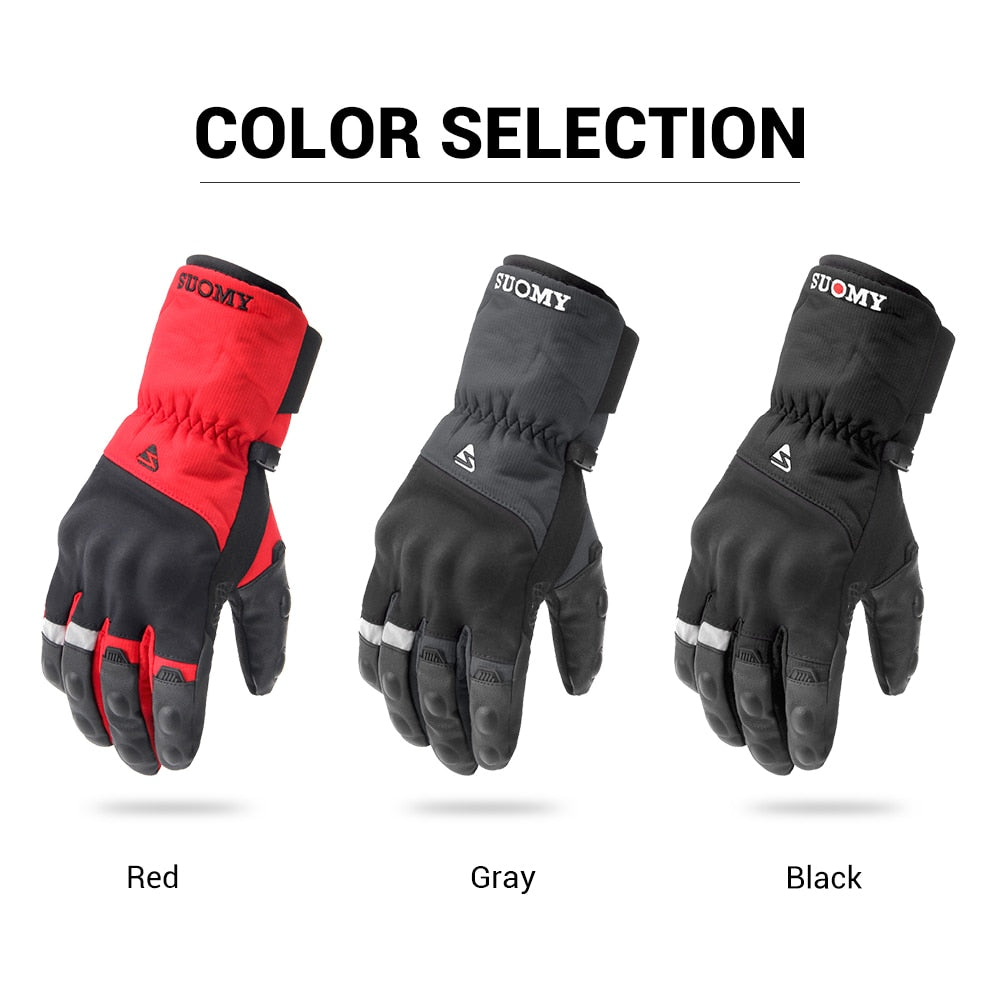 Winter Motorcycle Gloves Waterproof Moto Motocross Gloves Windproof Moto Gloves Touch Screen Motorbike Riding Guantes