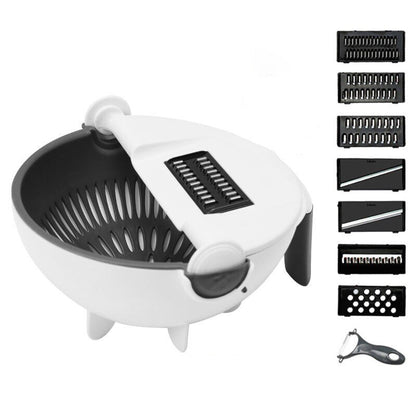 New Multifunctional Vegetable Cutter Slicer Potato Peeler Carrot Onion Grater with Strainer Kitchen Accessories Tools