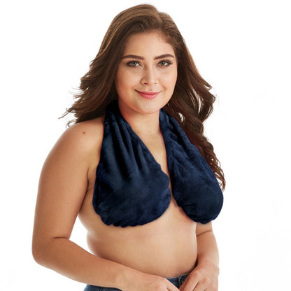 Towel Bra Bath Towel Hanging Neck Wrapped Bra Big Chest Hanging Neck Breastfeeding Towel Bra Bralette Top Bandeau Top Tops