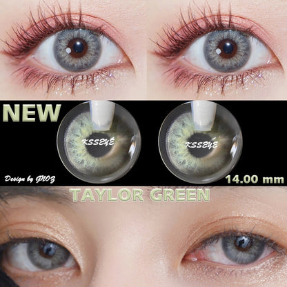 Ksseye 1Pair(2pcs) Taylor OMG Bigbarbie Natural Soft Color Contact lenses For Eyes  Contact lens Beautiful Pupil Cosmetic lens