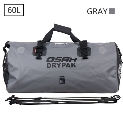 Waterproof Motorcycle Rear Tail Bag Travel Dry Bag OSAH DRYPAK Moto 40/60Liter Motorbike Luggage Backpack Motorcycle Seat Bag