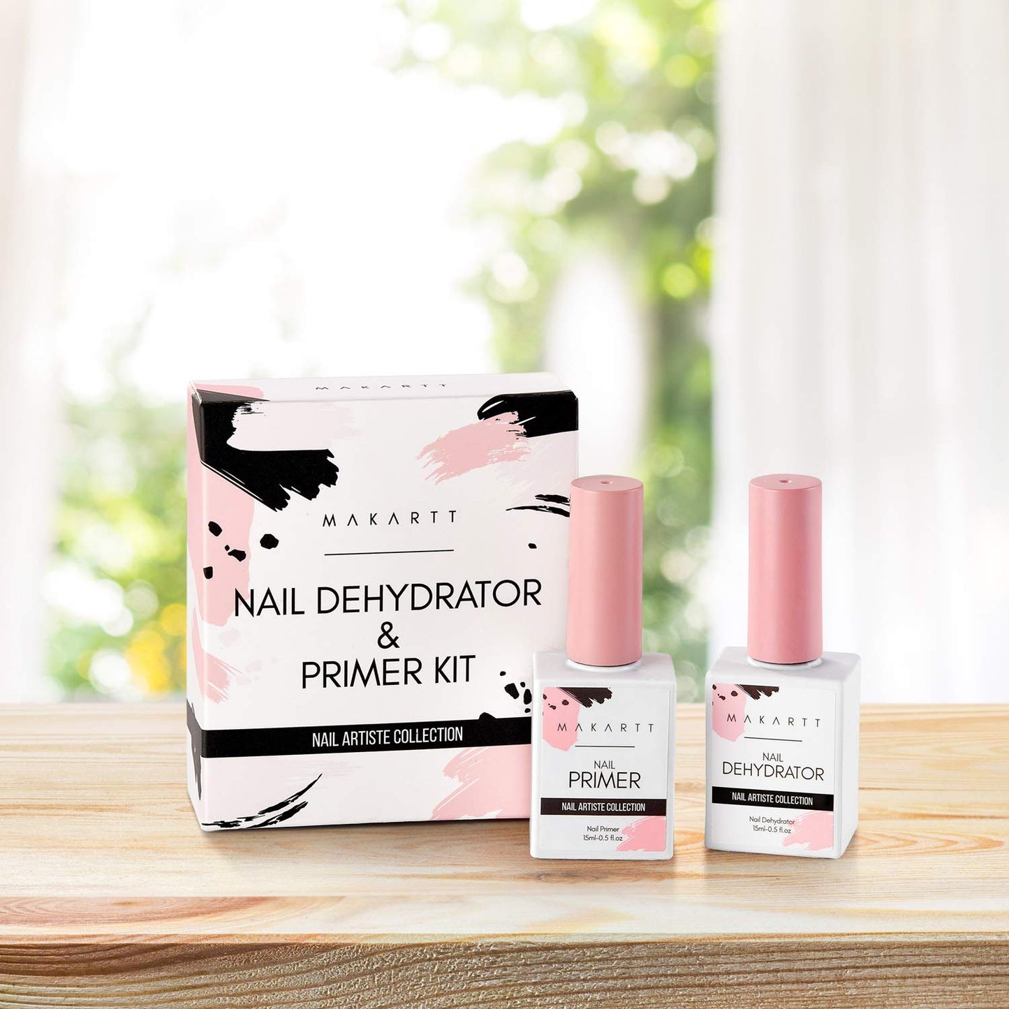 Makartt Nail Dehydrator and Nail Primer Bonder for Nail Prepping,  Superior Bonding Primer for Gel Nail Polish