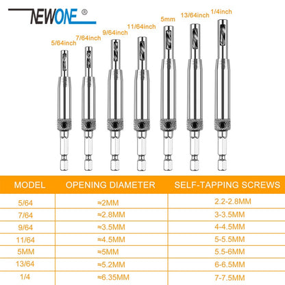 Core Drill Bit Set Hole Puncher Hinge Tapper for Doors Self Centering Woodworking Power Tools furadeira