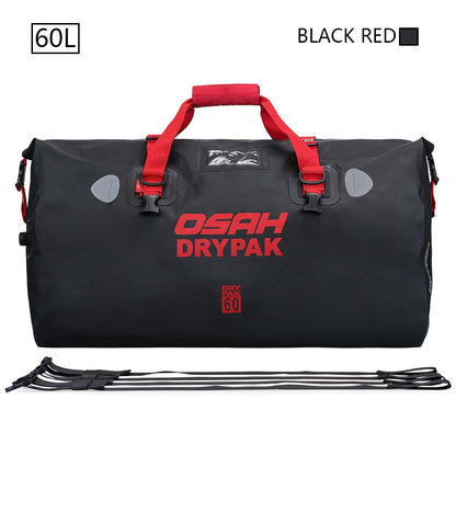 Waterproof Motorcycle Rear Tail Bag Travel Dry Bag OSAH DRYPAK Moto 40/60Liter Motorbike Luggage Backpack Motorcycle Seat Bag