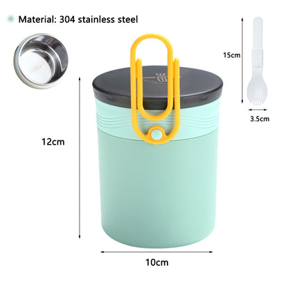 Xiaomi Youpin 304 Stainless Steel Lunch Box Bento Box 2layers Microwae Heating Lunch Container Food Storage Box