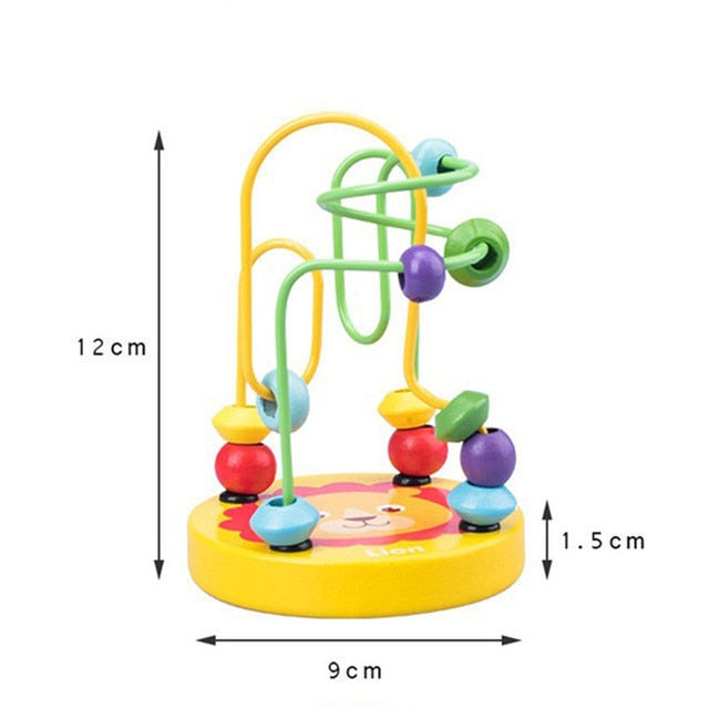 Baby Educational Wooden Toys Montessori Early Learning Rainbow Wooden 3d Puzzle Board Game Preschool Toys For Children