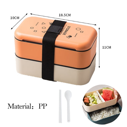 Xiaomi Youpin 304 Stainless Steel Lunch Box Bento Box 2layers Microwae Heating Lunch Container Food Storage Box