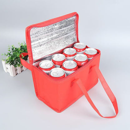 2023 Thermal Bag Insulated Beer Cooler Box Outdoor Picnic Lunch Bento Bags Trip BBQ Meal Drink Zip Pack Camping Supplies 아이스박스