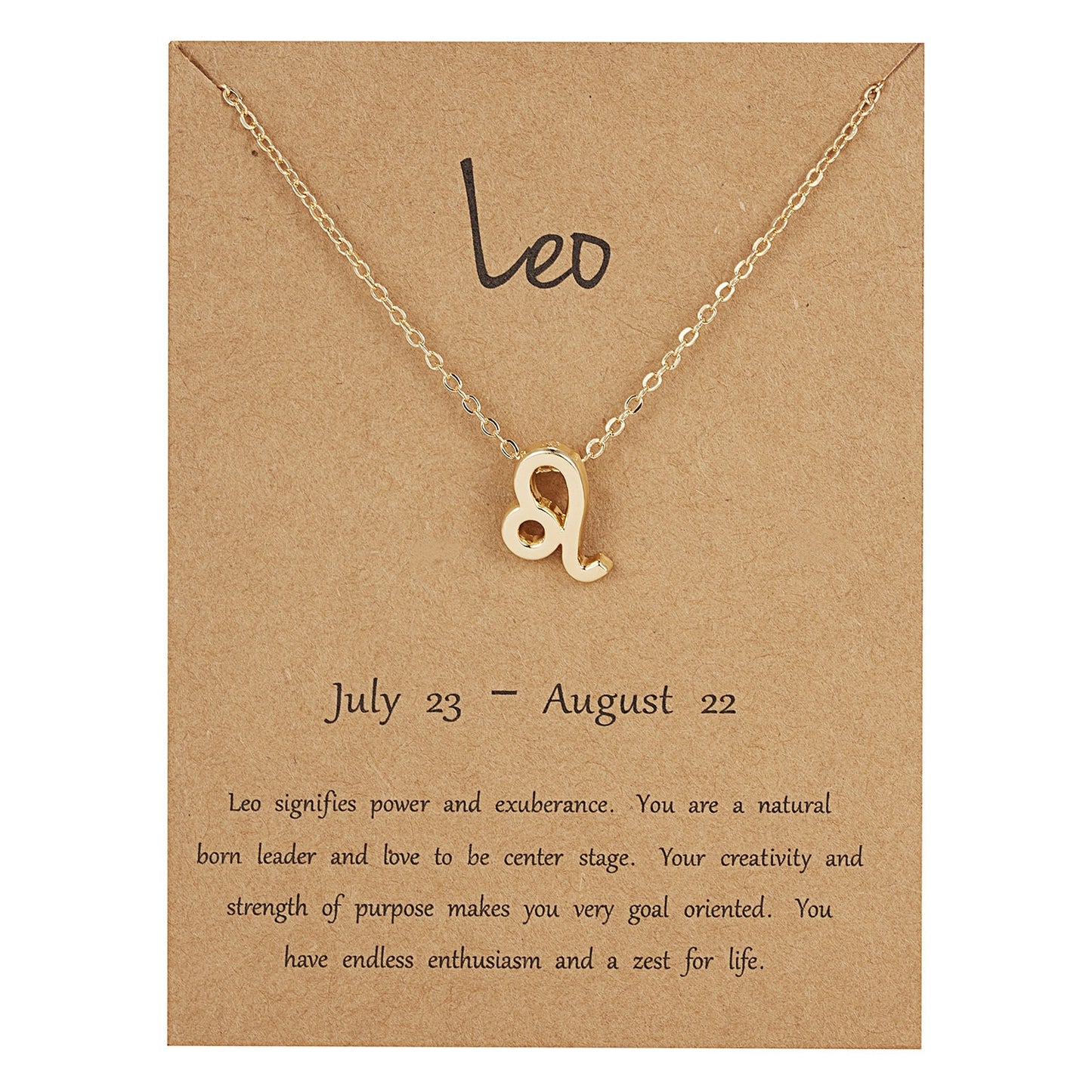 12 Zodiac Horoscope Female Star Sign Constellation Pendant Gold Chain Leo Choker Necklaces for Women Jewelry Collier