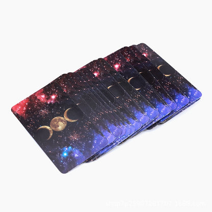 2020 New Destiny Divination Witch Tarot Multiplayer Poker Board Game Family Interactive Children's Educational Toy FT026