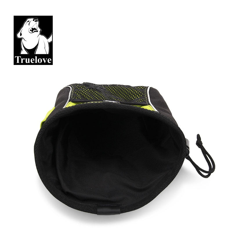 Truelove Portable Travel Dog Snack Treat bag Reflective Pet Training Clip-on Pouch Bag Easy Storage belt bag Poop Bag Dispenser