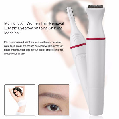 5 In 1 multifunction Women Hair Removal Female Shaving Machine Electric Trimmer Razor for Bikini Eyebrow Face Underarm