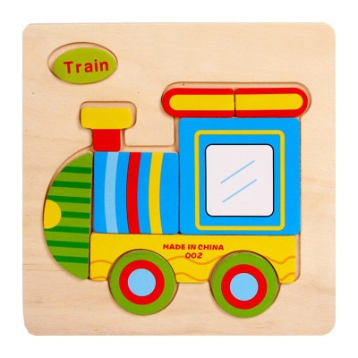 Wooden Montessori Puzzle Sorting Math Animals Fruit Bricks Preschool Learning Educational Game Baby Toddler Jigsaw Puzzles Toys