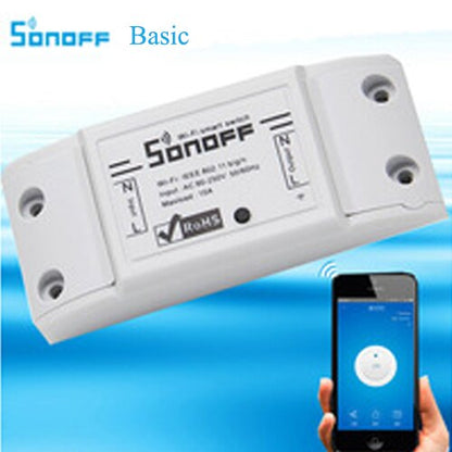 Sonoff Mini R2/Basic DIY Smart Switch Small Ewelink Remote Control Wifi Switch Support An External Work with Alexa Google Home