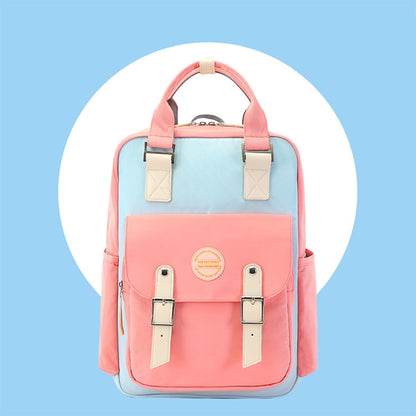 TINYAT Women's school laptop backpack Youth Donut backpacks High School Bag for teenage girl backpack Kids Book Bag Mochila