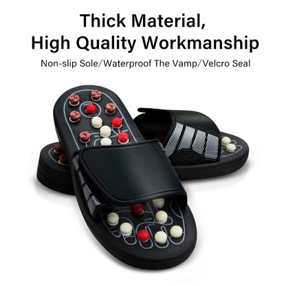 Feet Massage Slippers Foot Reflexology Acupuncture Therapy Massager Walk Stone Shoes Acupuncture Cobblestone Massager