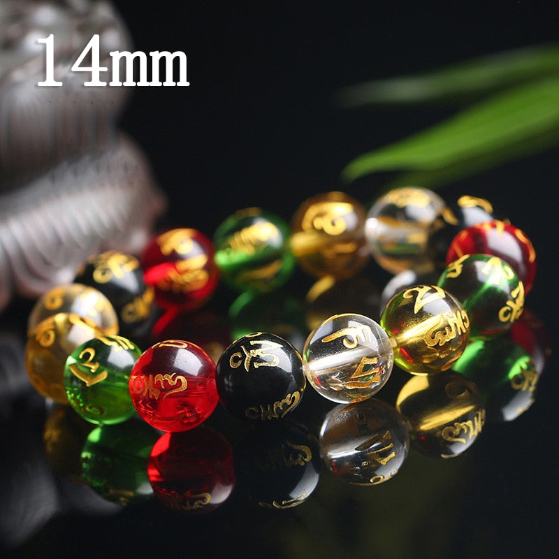 Feng Shui Men&#39;s Lucky Prayer Beads Bracelet for Men Women Wristband Gold Color Pixiu Wealth and Good Luck Changing Bracelets