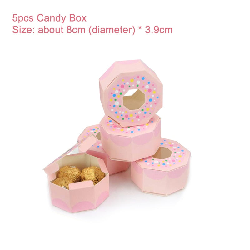 1set Ice Cream Donut Lip Popcorn Candy Foil Balloons Baby Shower Happy Birthday Party Decoration Balloon Boy Girl Kid Cute Toys