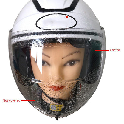 2pcs Motorcycle Helmet Anti-fog Patch Film Helmet Rainproof Lens Protective Film Visor Antifog Motor Racing Accessories