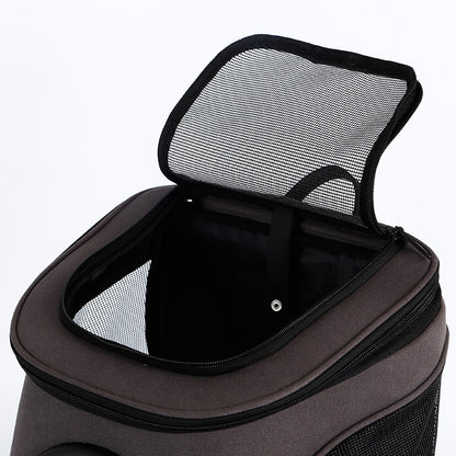 Large Pet Backpack Portable Space Capsule Breathable Window Cat Carrier Dog Bag Pets Products Accessories Portable Travel Bags