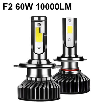 YHKOMS 80W 14000LM Car Haedlight H4 H7 H1 LED H8 H9 H11 4300K ​​5000K 6500K 8000K 25000K Auto Fog Light 80W 16000LM 12V LED Bulb