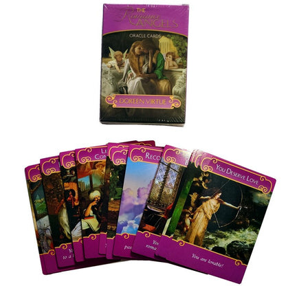 2019 New Read Fate lenormand Oracle Cards Mysterious Fortune Tarot Cards Game For Divination Fate  unicorn oracle cards FT014