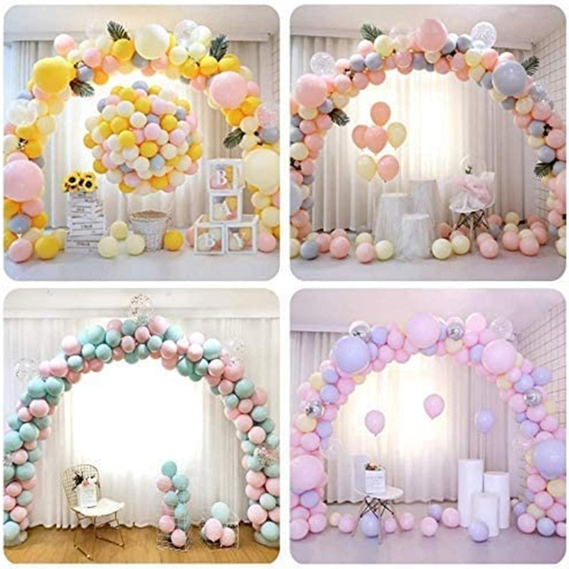 12ft Table Balloon Arch Kit For Birthday Party Wedding Graduation Christmas Decorations Baby Shower Bachelor Party Supplies