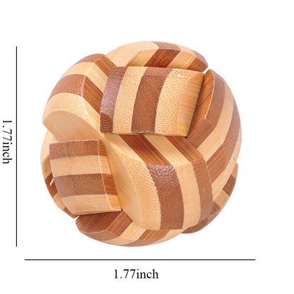 Wooden Kong Ming Lock Lu Ban Lock IQ Brain Teaser Educational Toy for Kids Children Montessori 3D Puzzles Game Unlock Toys Adult